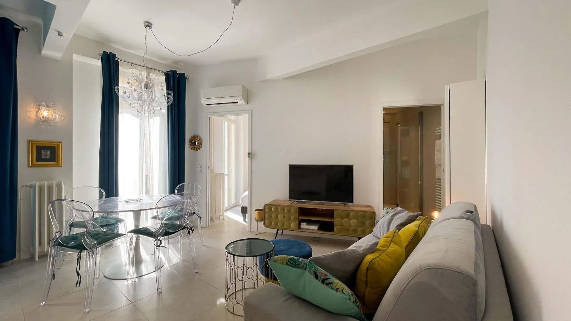 Superbe 2 Pieces Carre D'Or Ac/Wifi Apartment Nice France